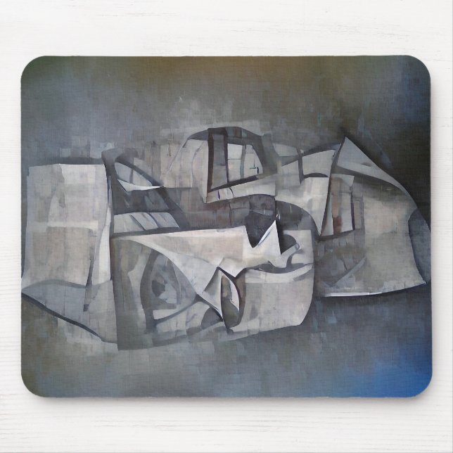 Abstrakt figur musmatta (Framsidan)