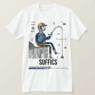 Abstrakt Fisher | LIVSMEDEL T Shirt