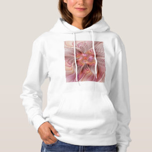 Abstrakt Fjäril Färgrik Fantasy Fraktal Konst T Shirt