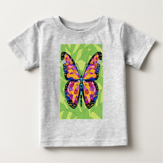 Abstrakt fjärilsmålning t shirt