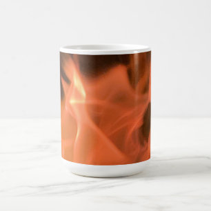 Abstrakt Flame Kaffemugg