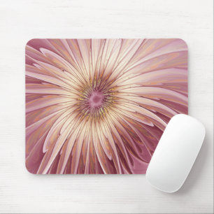 Abstrakt Flower Fractal Art & Shades of Burgundy Musmatta