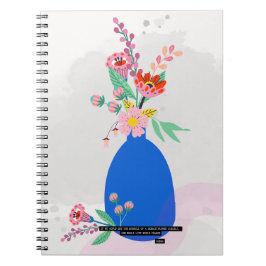 Abstrakt Flowers | Journal Anteckningsbok