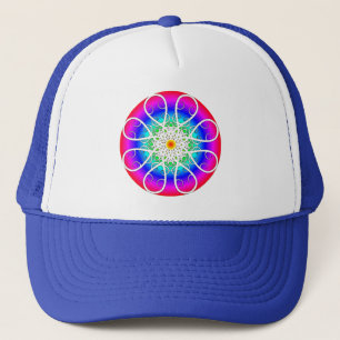 Abstrakt Flowers Keps
