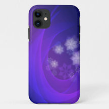 Abstrakt Flowers på uppsatt indigo-bakgrund