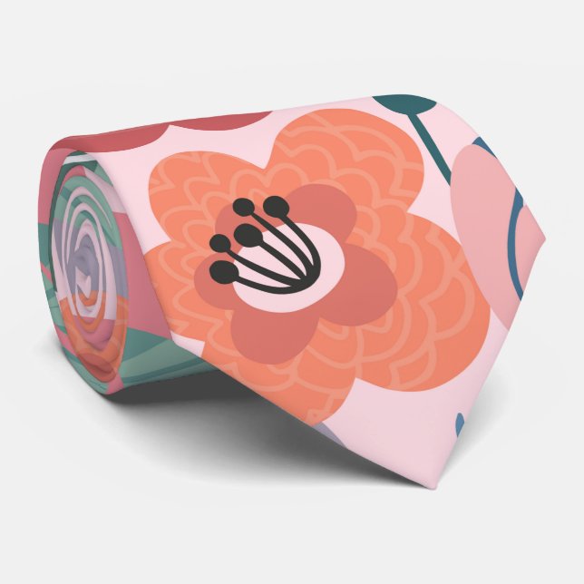 Abstrakt Flowers Slips (Rullad)