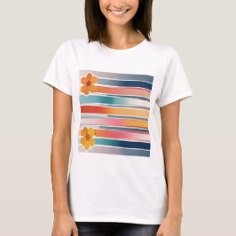 Abstrakt Flowers T-Shirt
