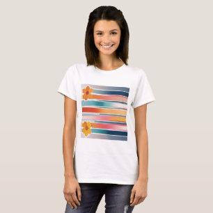 Abstrakt Flowers T-Shirt