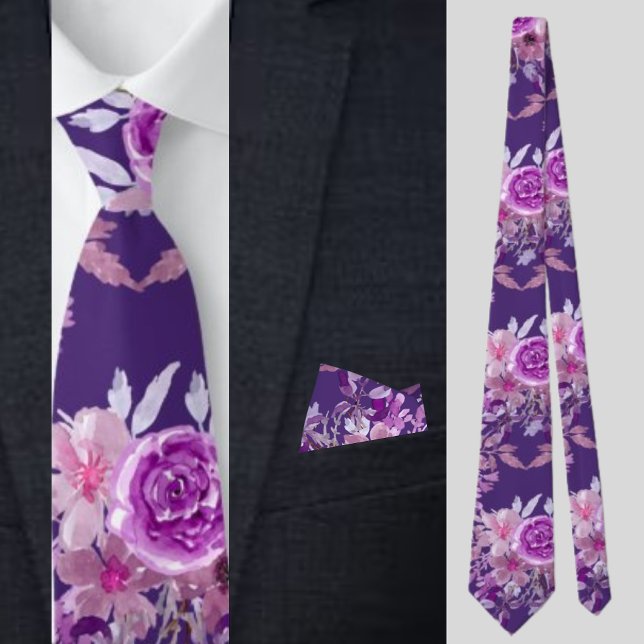 Abstrakt Flowers, Violet Slips (Skapare uppladdad)