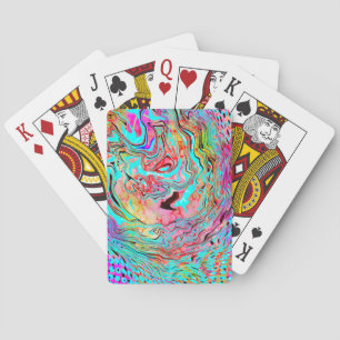Abstrakt Fluid Art Casinokort