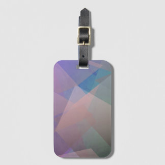 Abstrakt Flygpartiklar | Geometriska former Bagagebricka