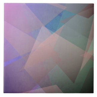 Abstrakt Flygpartiklar | Geometriska former Kakelplatta