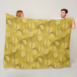 Abstrakt flytande punkter - sömlös mönster 1 fleecefilt