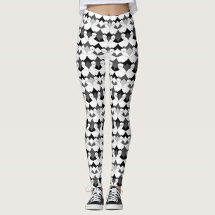 Abstrakt folk african ethno leggings