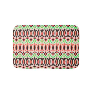 Abstrakt folk african ethno traditionell tri badrumsmatta