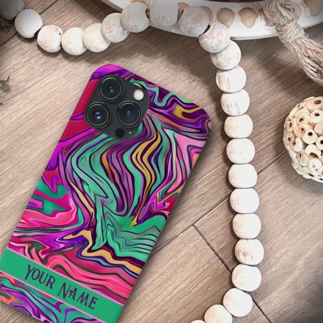 Abstrakt för anpassad modern Grönt för rosa (Skapare uppladdad)