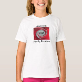 Abstrakt för återförening av konstnärliga familjer t shirt