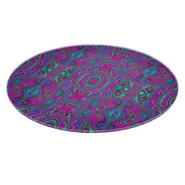 Abstrakt för återställande av Magenta, blått och G (Hörn)