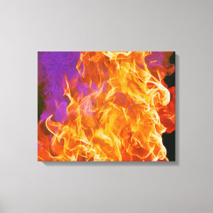 Abstrakt för brandsläckning - Canvas Art Skriv u