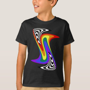Abstrakt för bundsförvanter STR8 Tee