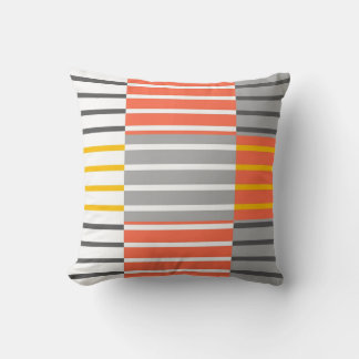 Abstrakt för färgad Rand Art Design Pillow Kudde