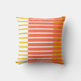 Abstrakt för färgad Rand Art Design Pillow Kudde