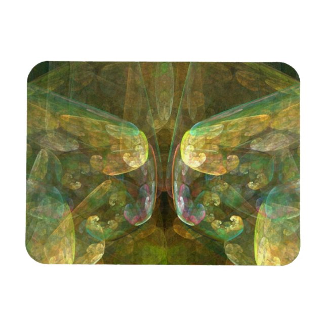 Abstrakt för färgämne i hjärnan magnet (Horisontell)