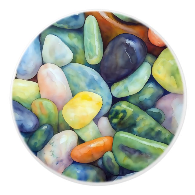 Abstrakt för färgämnen i floder Småstarna Natur Va Knopp (Framsidan)