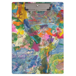 Abstrakt för färgat urklipp - Aesthetic Clip Board