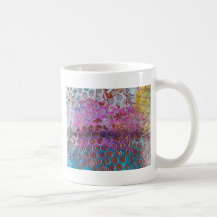Abstrakt för färgdjup punkt kaffemugg
