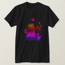 Abstrakt för färgstark Coola T Shirt