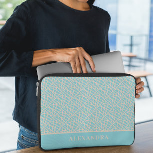 Abstrakt för Grönt av elegant Laptop Fodral