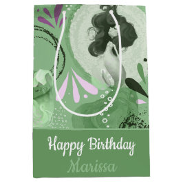 Abstrakt för Grönt av vimiskhet för Sjöjungfruar