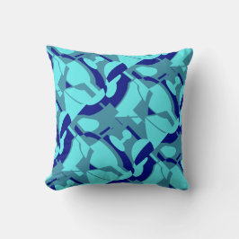 Abstrakt för havsbottnen i Medelhavet Kudde