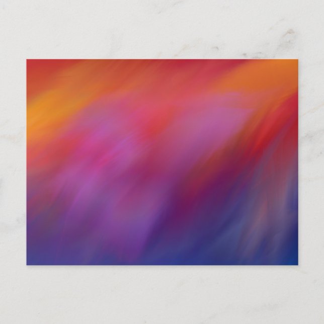 Abstrakt för klyvning vykort (Framsida)