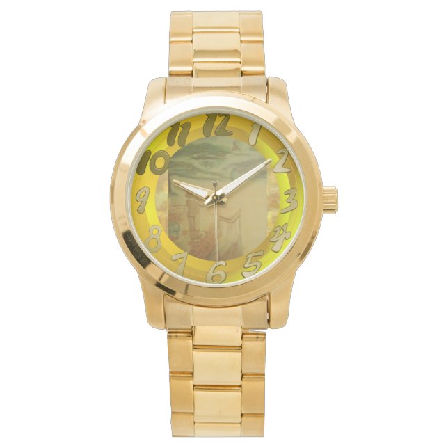 Abstrakt för konsert armbandsur (Framsida)