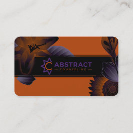 abstrakt för mörk 1:a kort