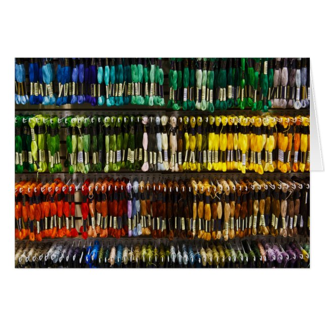 Abstrakt för multifärgad hälsningskort (Framsidan Horizontal)