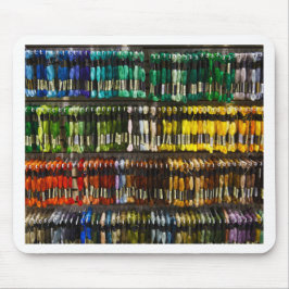 Abstrakt för multifärgad musmatta