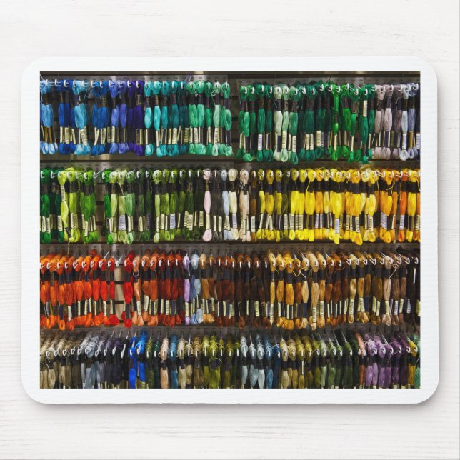 Abstrakt för multifärgad musmatta (Framsidan)