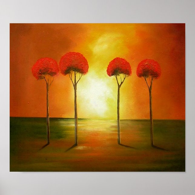 Abstrakt för ödeläggelse poster (Framsidan)