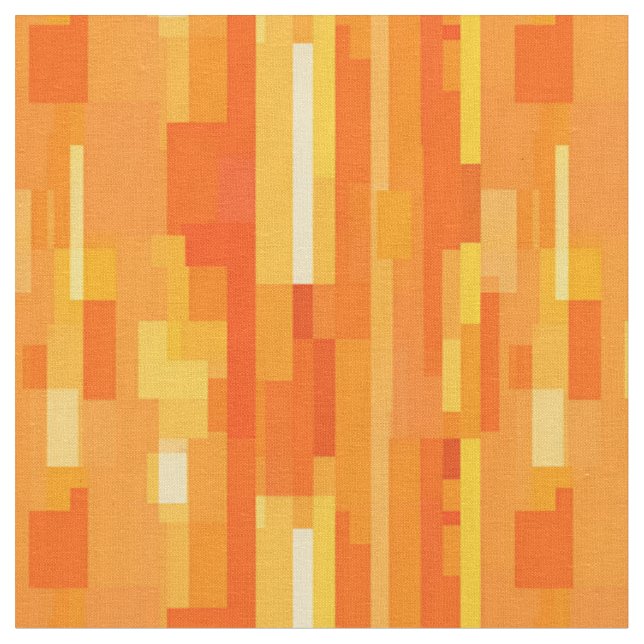 Abstrakt för orange och Gult Tyg (Närbild)