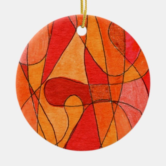 Abstrakt för ornament (Framsidan)