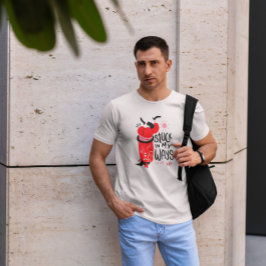 Abstrakt för positiv skapelse t shirt