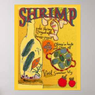 Abstrakt för räkbeläggning poster
