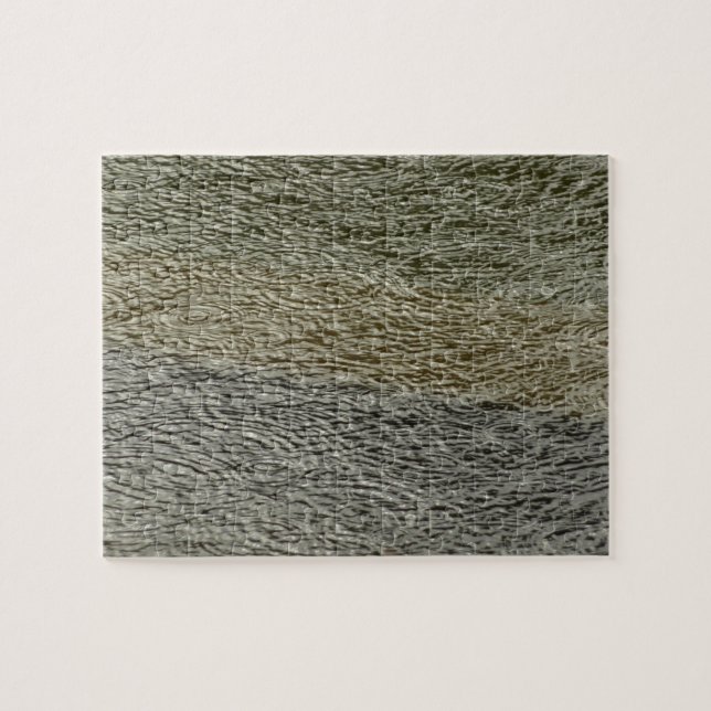 Abstrakt för regndroppsskydd, naturomfoto pussel (Horisontell)