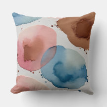 abstrakt för rosa, blått och Bronze-vatten