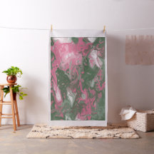 Abstrakt för rosa, vitt och Grönt