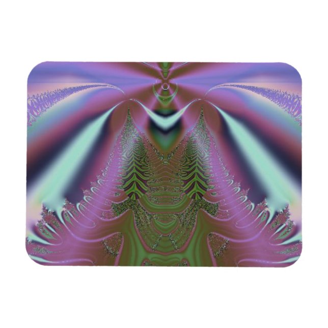 Abstrakt för uppskjutning av rymdfärja magnet (Horisontell)