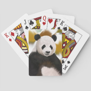 Abstrakt för vackert Panda Bear-band Casinokort